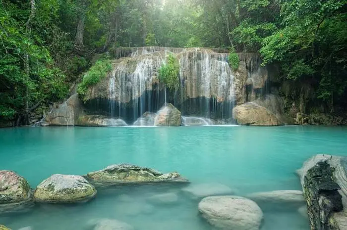 Wisata Air terjun Curug Putri Perhutani Banten